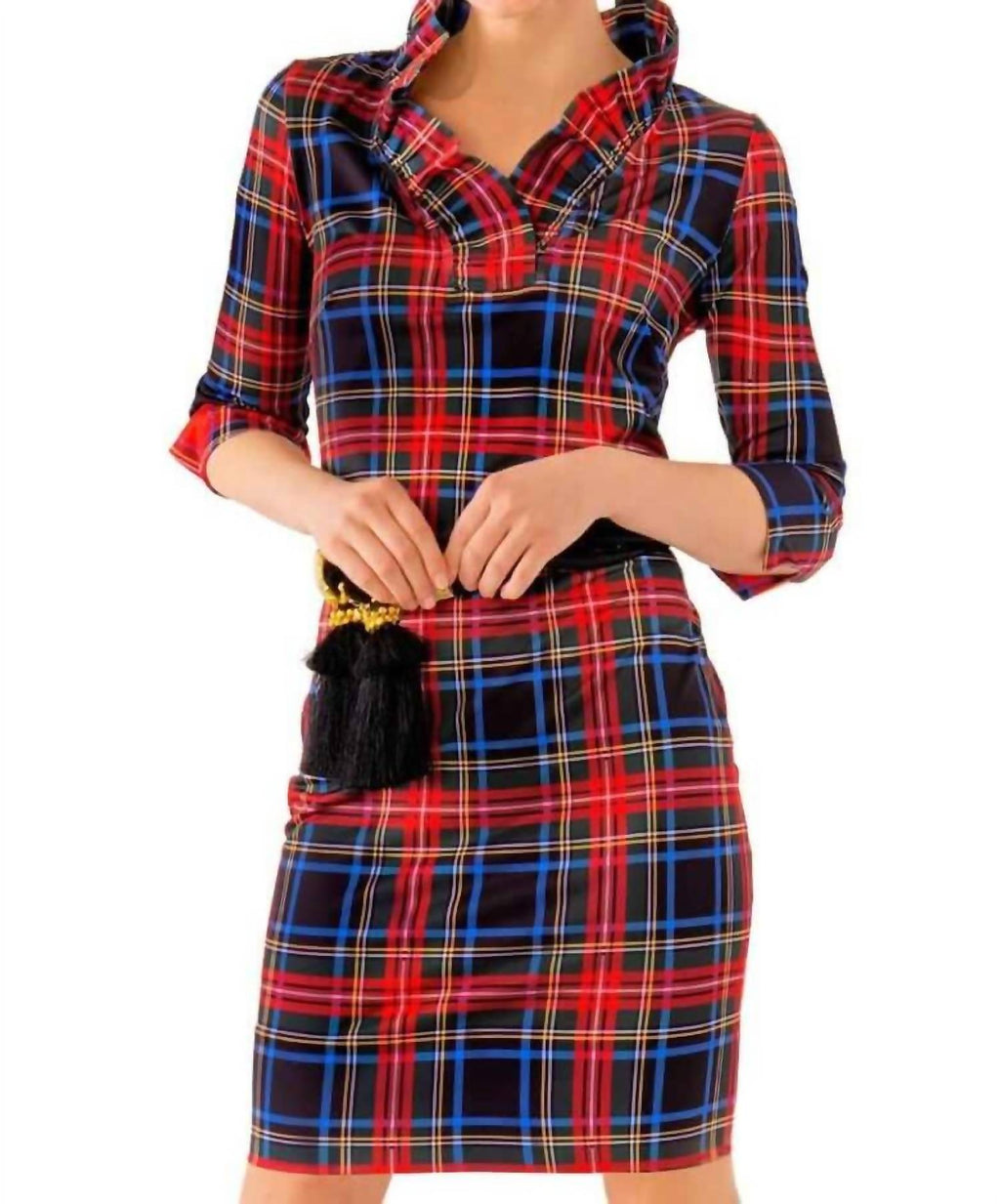 Gretchen Scott - Ruffneck Mini Dress