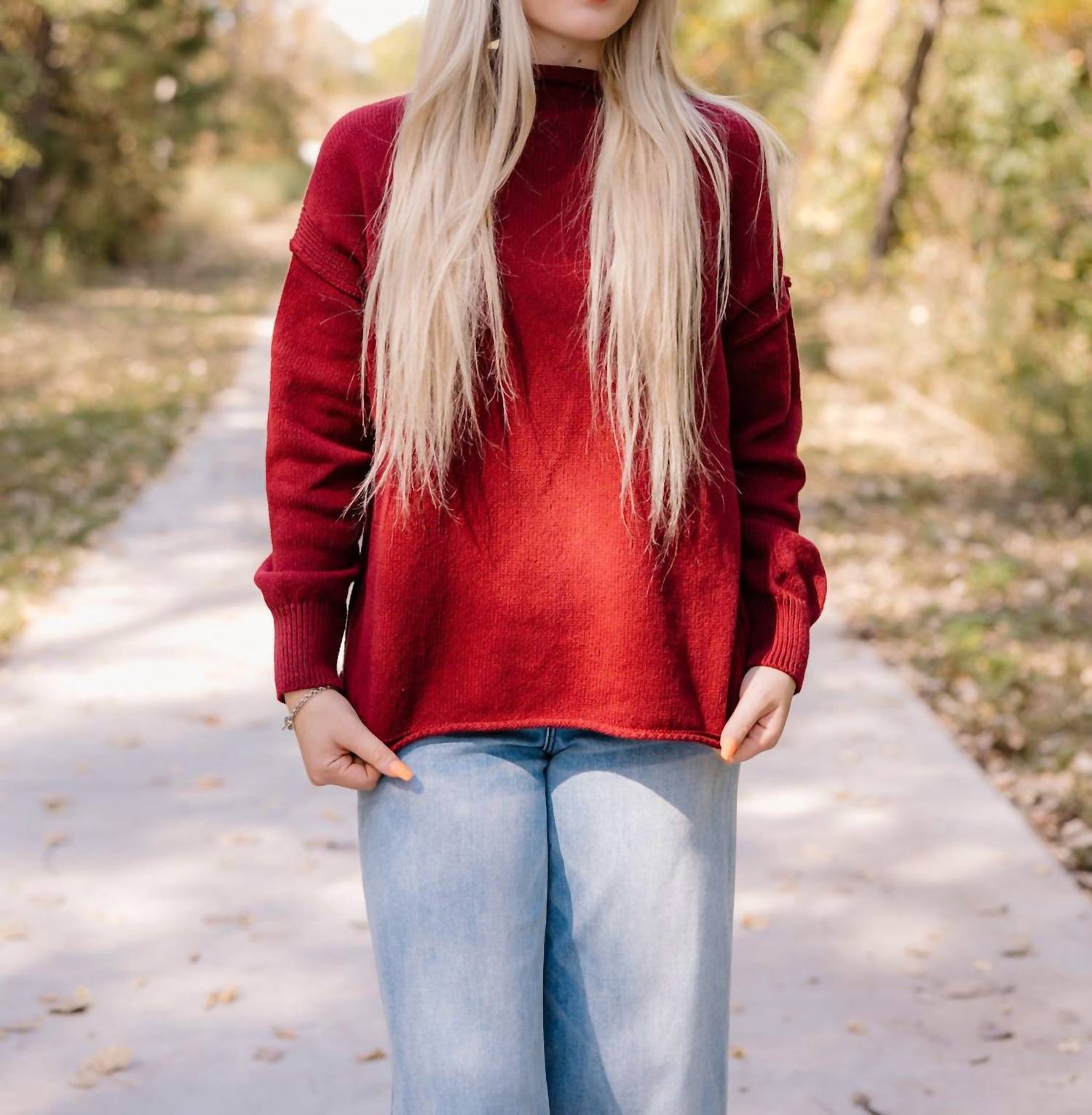 Free People - Torres Roll Neck Sweater