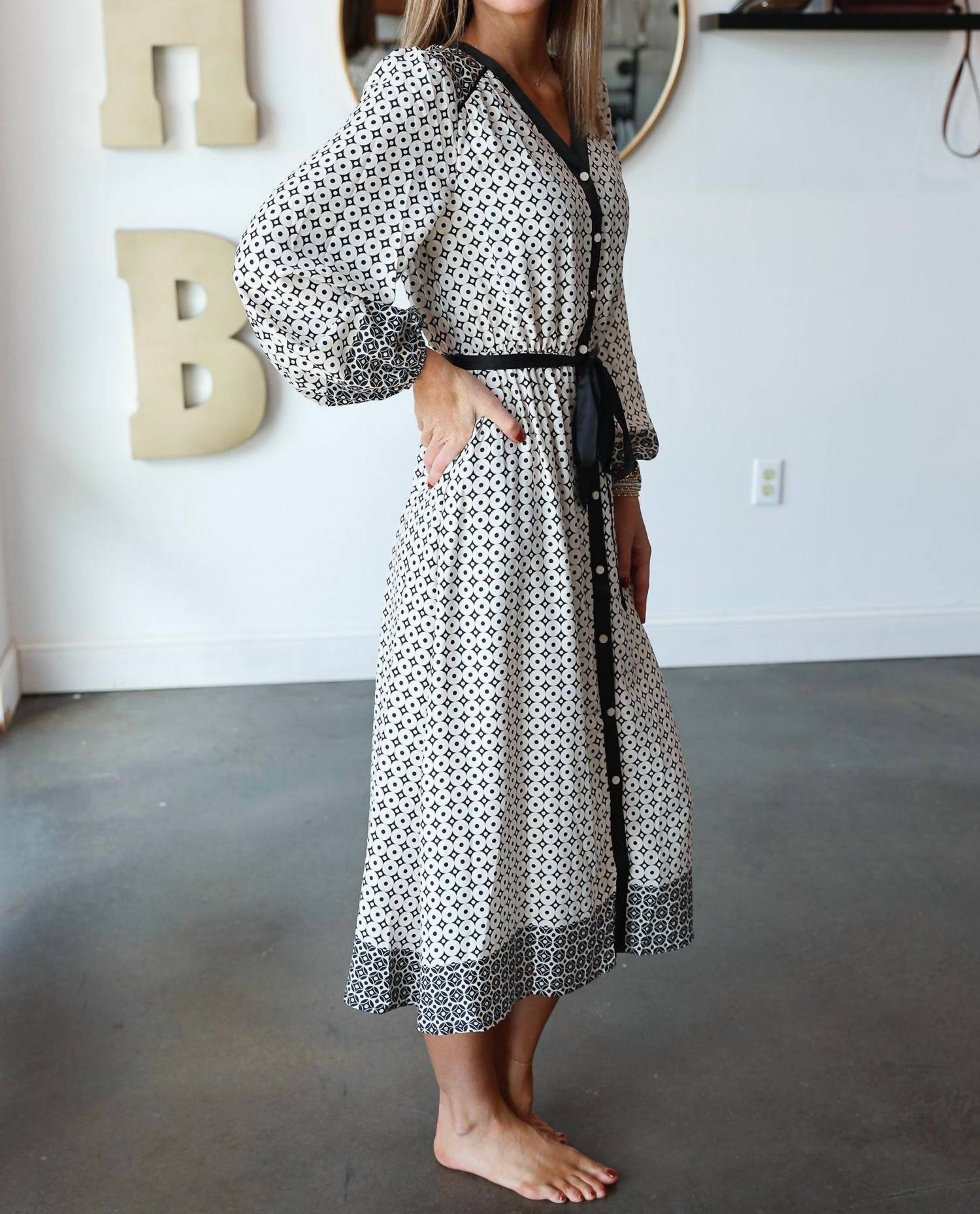 Fate - Mosaic Midi Dress