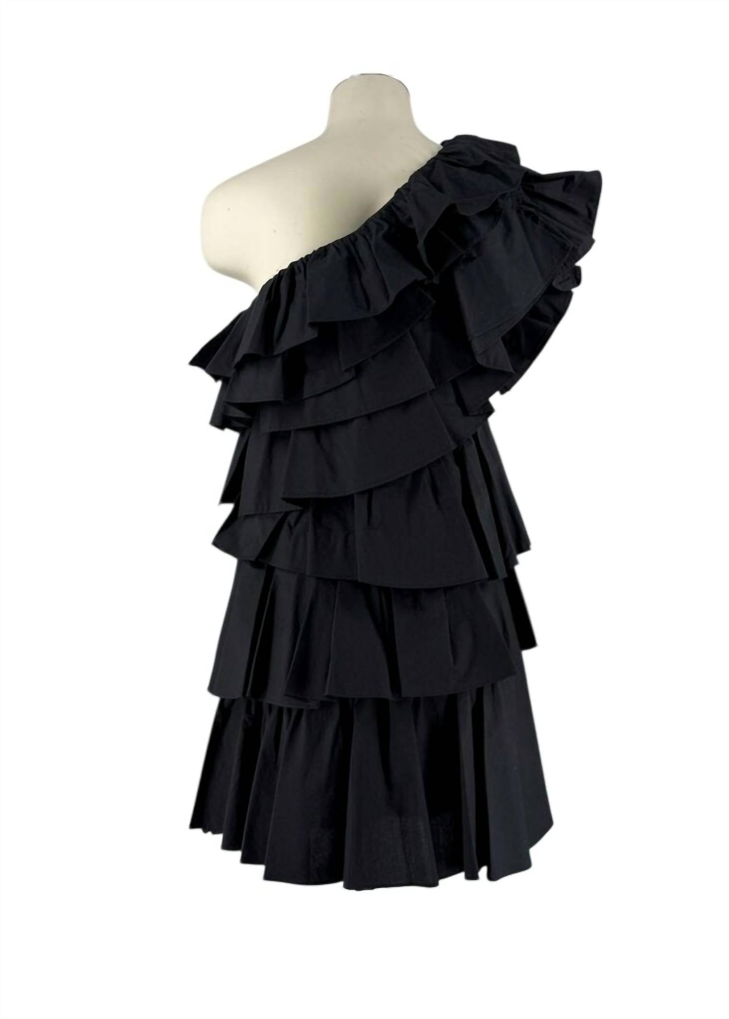 Ulla Johnson - Naomi One-shoulder Ruffle Mini Dress