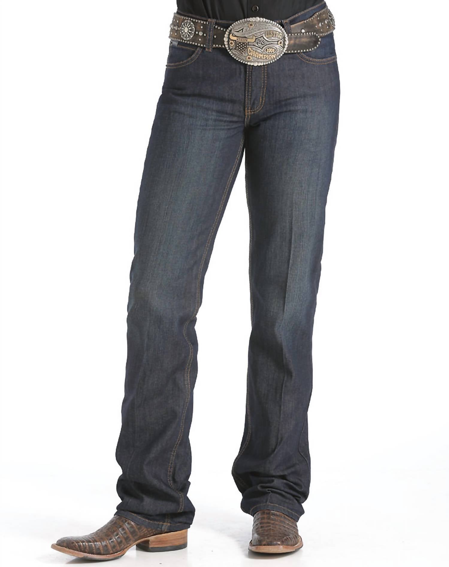 Cinch - Jenna Stretch Mid Rise Slim Fit Boot Cut Jeans