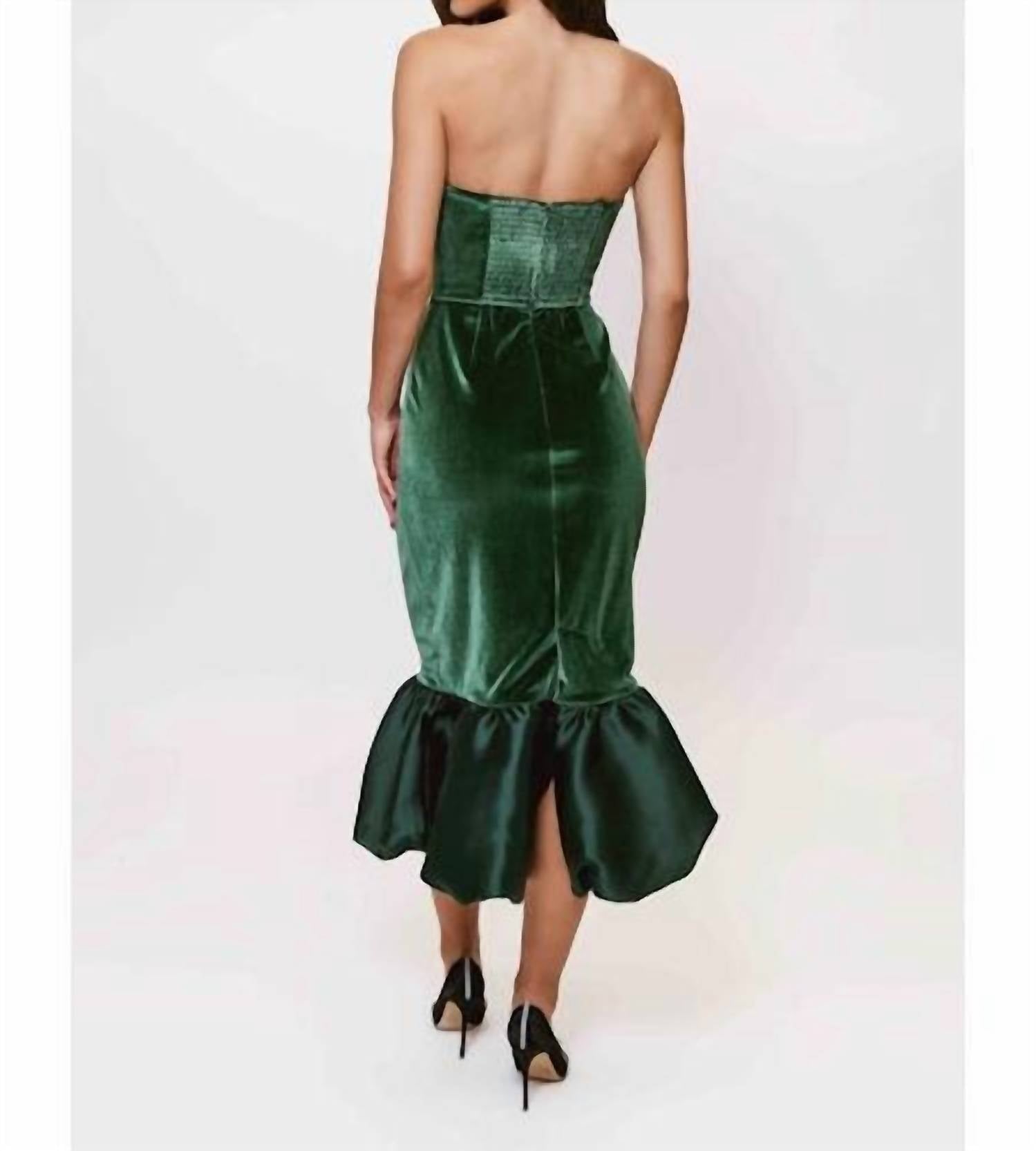 Hutch - Laken Strapless Midi Dress