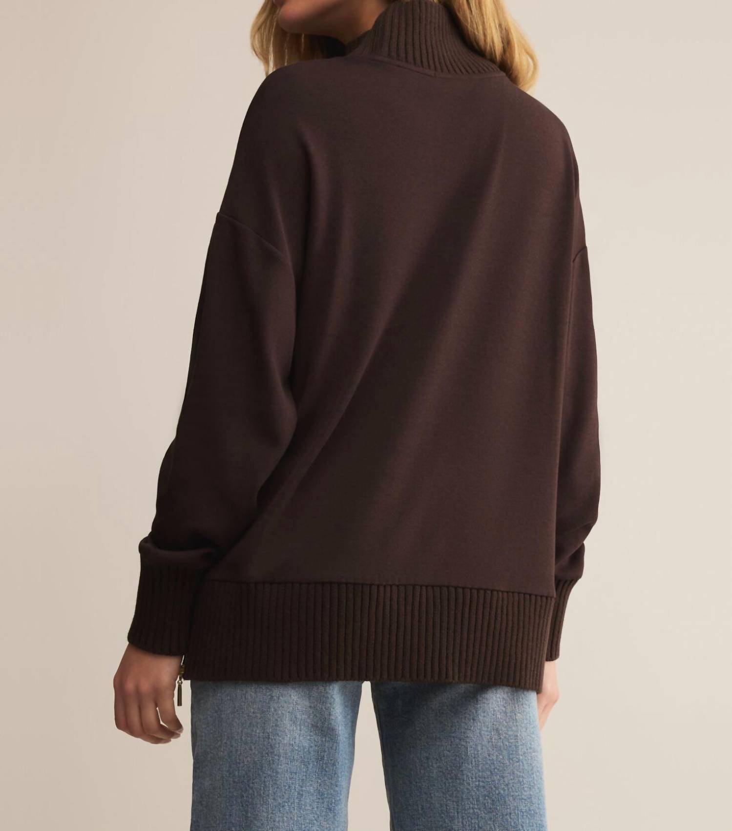 Z Supply - Sable Rib Sweatshirt