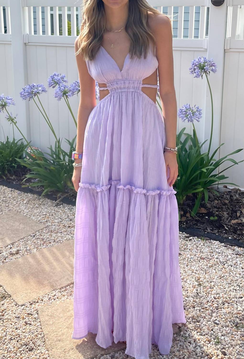 Mable - Haze Cut Out Maxi Dress