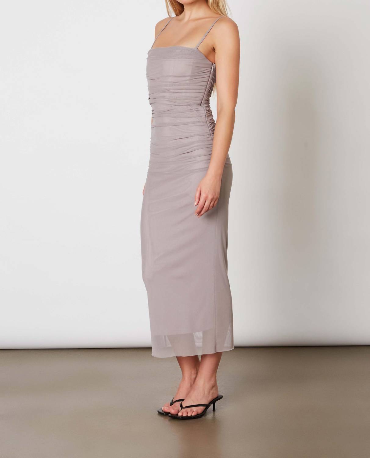 Cotton Candy La - Masha Boned Mesh Midi Dress