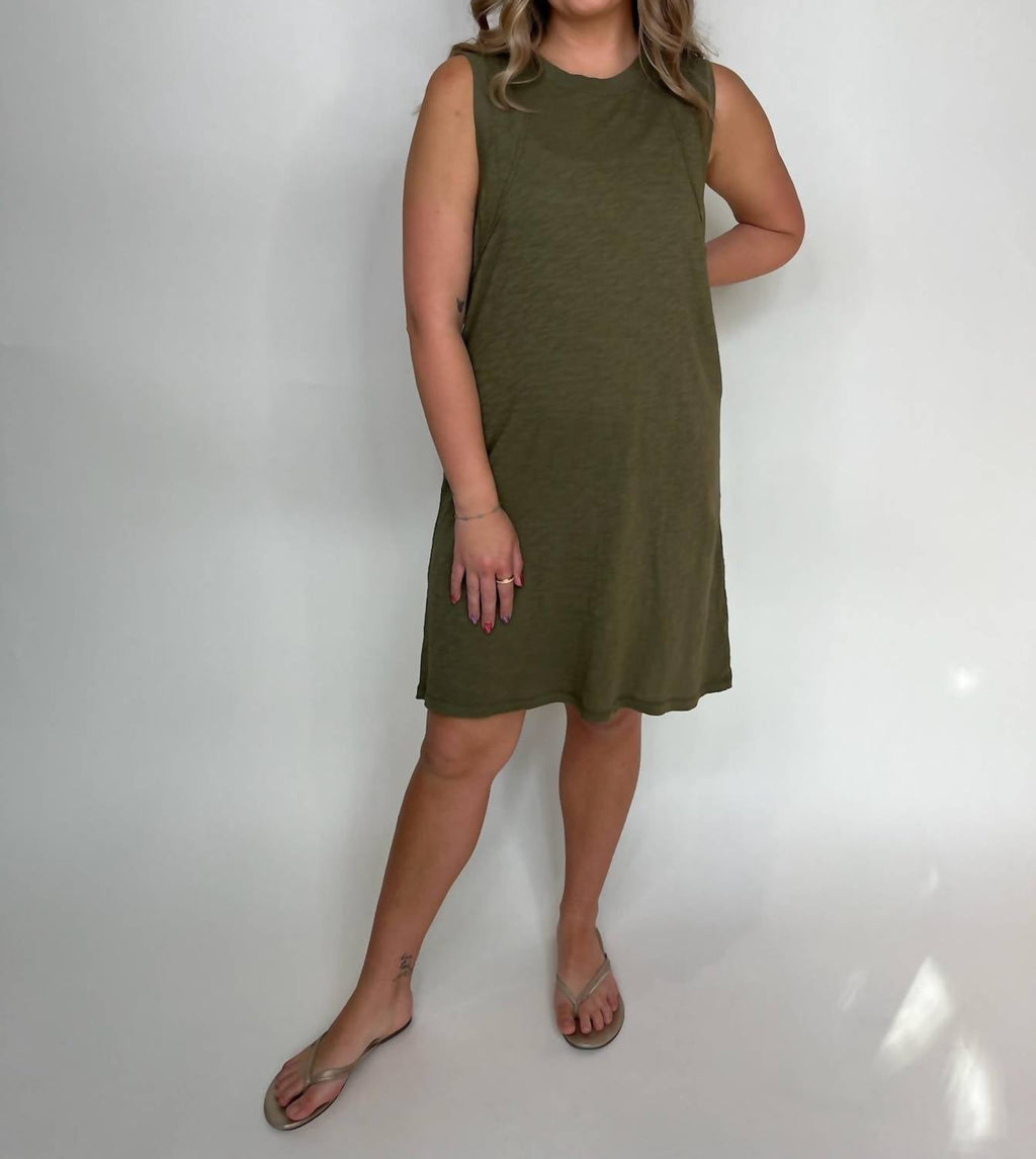 Bobi - Raglan Seamed Tank Dress