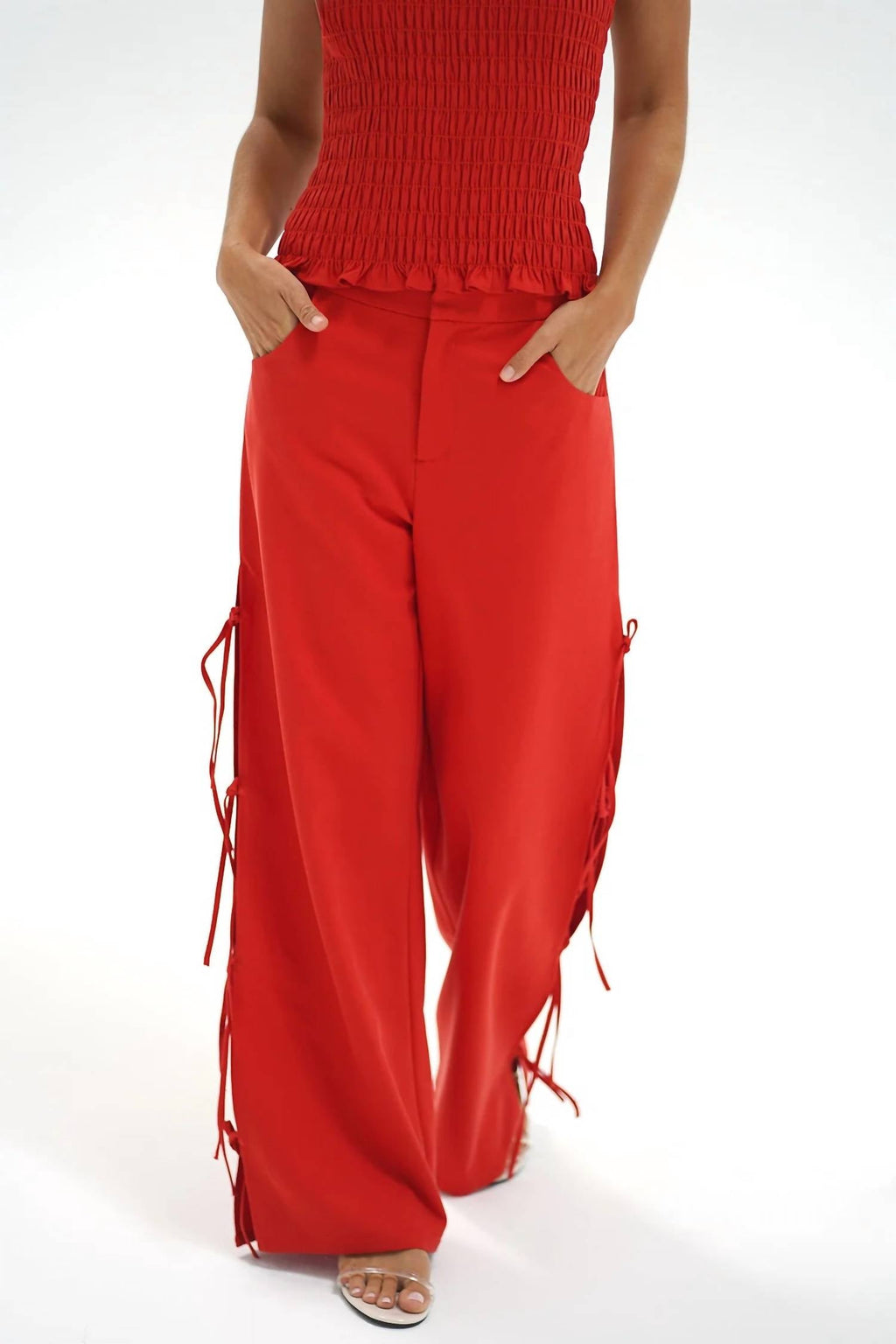 Lna - Delia Tie Side Pant