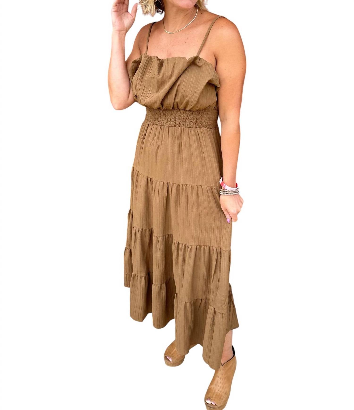 Thml - Strap Smock Tiered Dress
