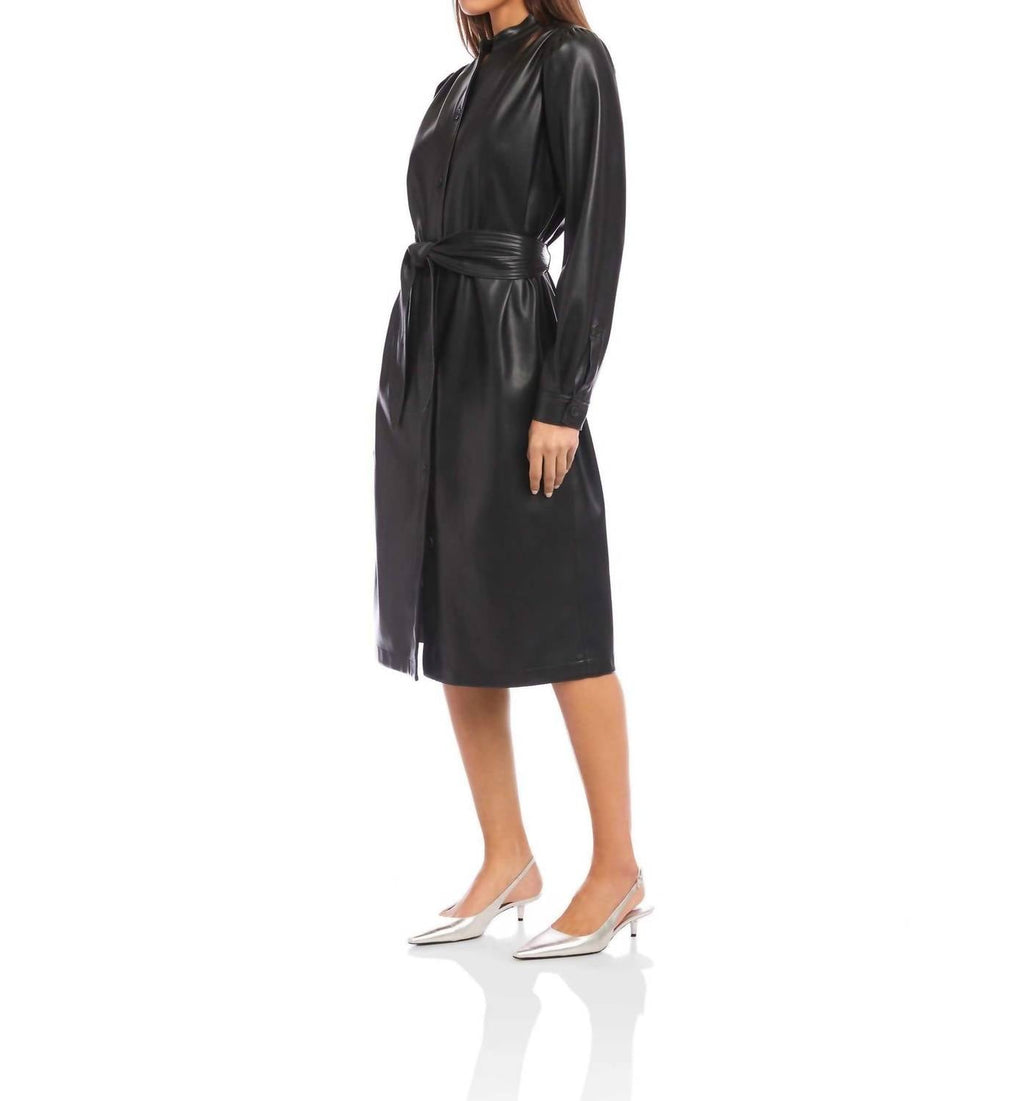 Fifteen Twenty - Jennifer Faux Leather Dress