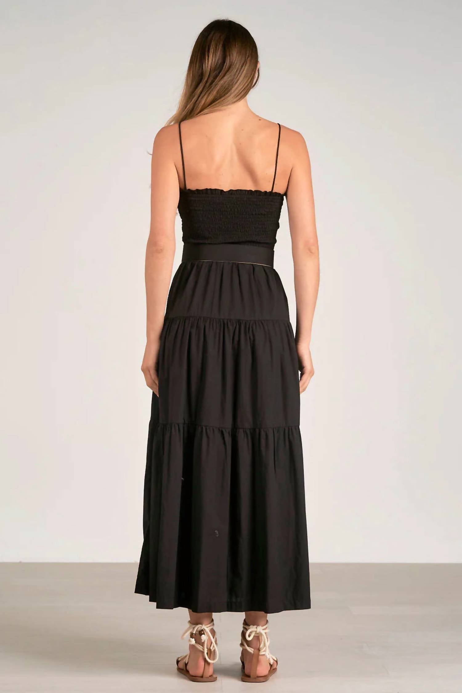 Elan - Cassie Midi Smock Dress