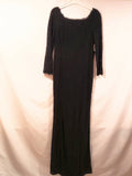 Adrianna Papell - Women's Floral Lace Long-sleeve Maxi Dress