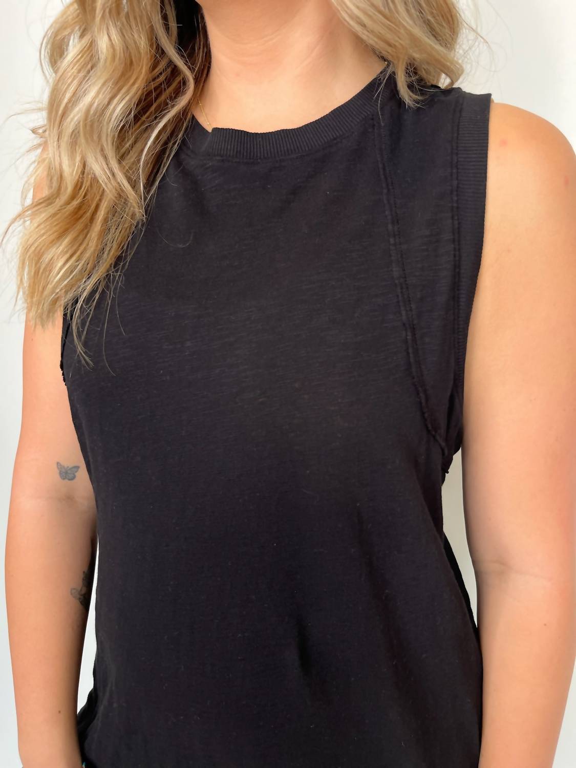 Bobi - Raglan Seamed Tank Dress
