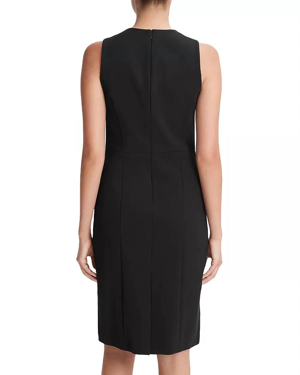 Vince - Seamed Sheath Midi Dress