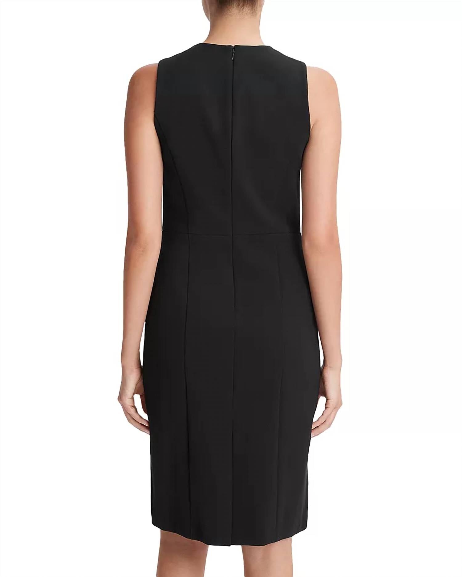Vince - Seamed Sheath Midi Dress