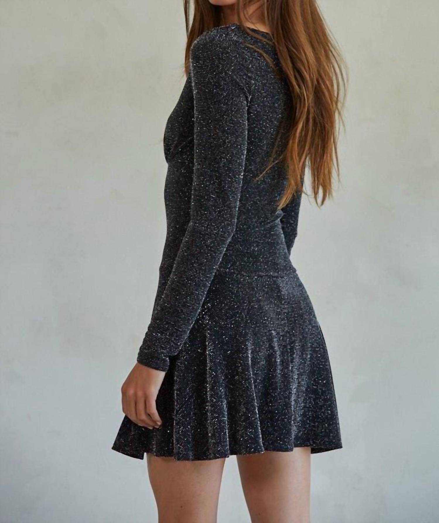 By Together - Holiday Shimmer Mini Dress