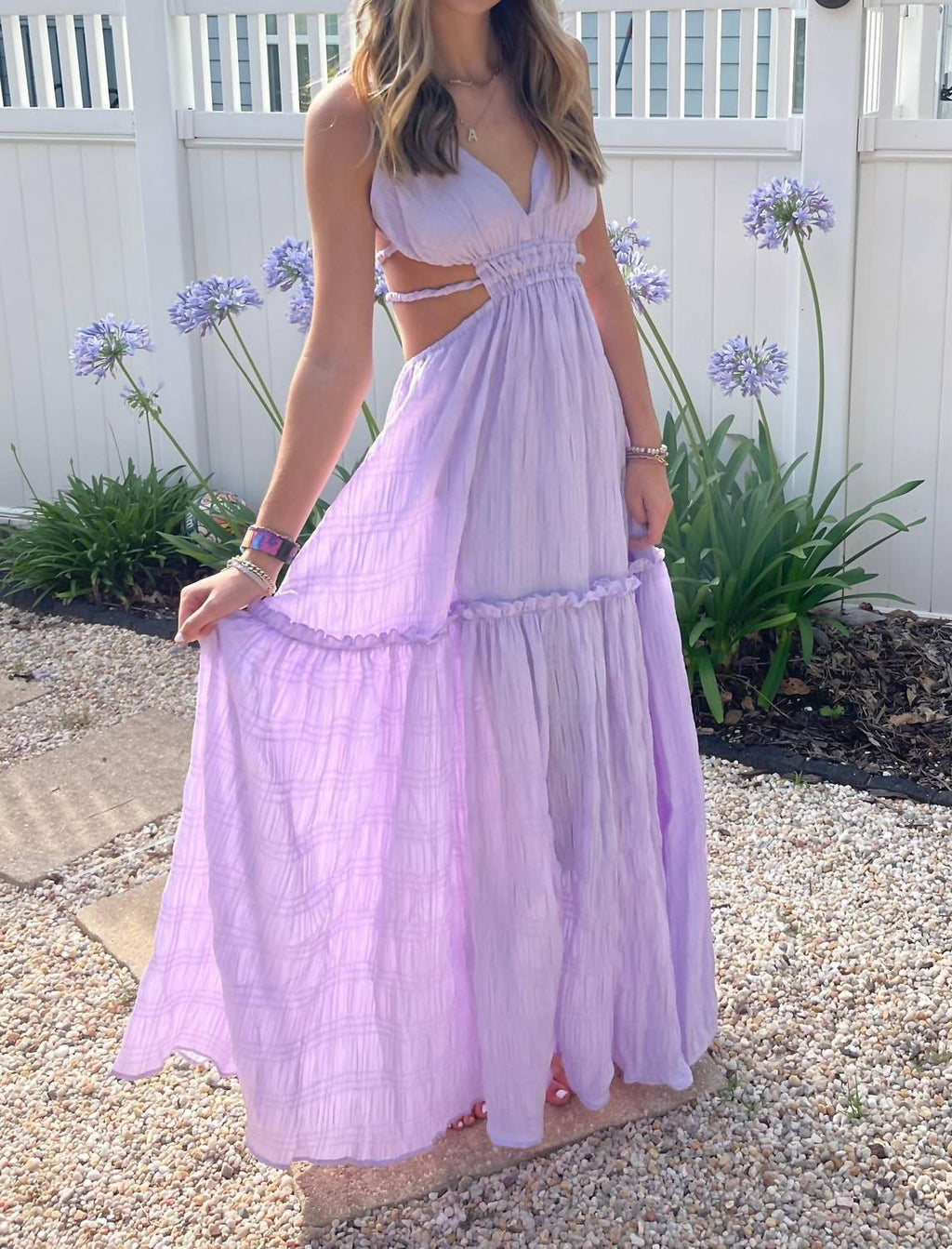 Mable - Haze Cut Out Maxi Dress