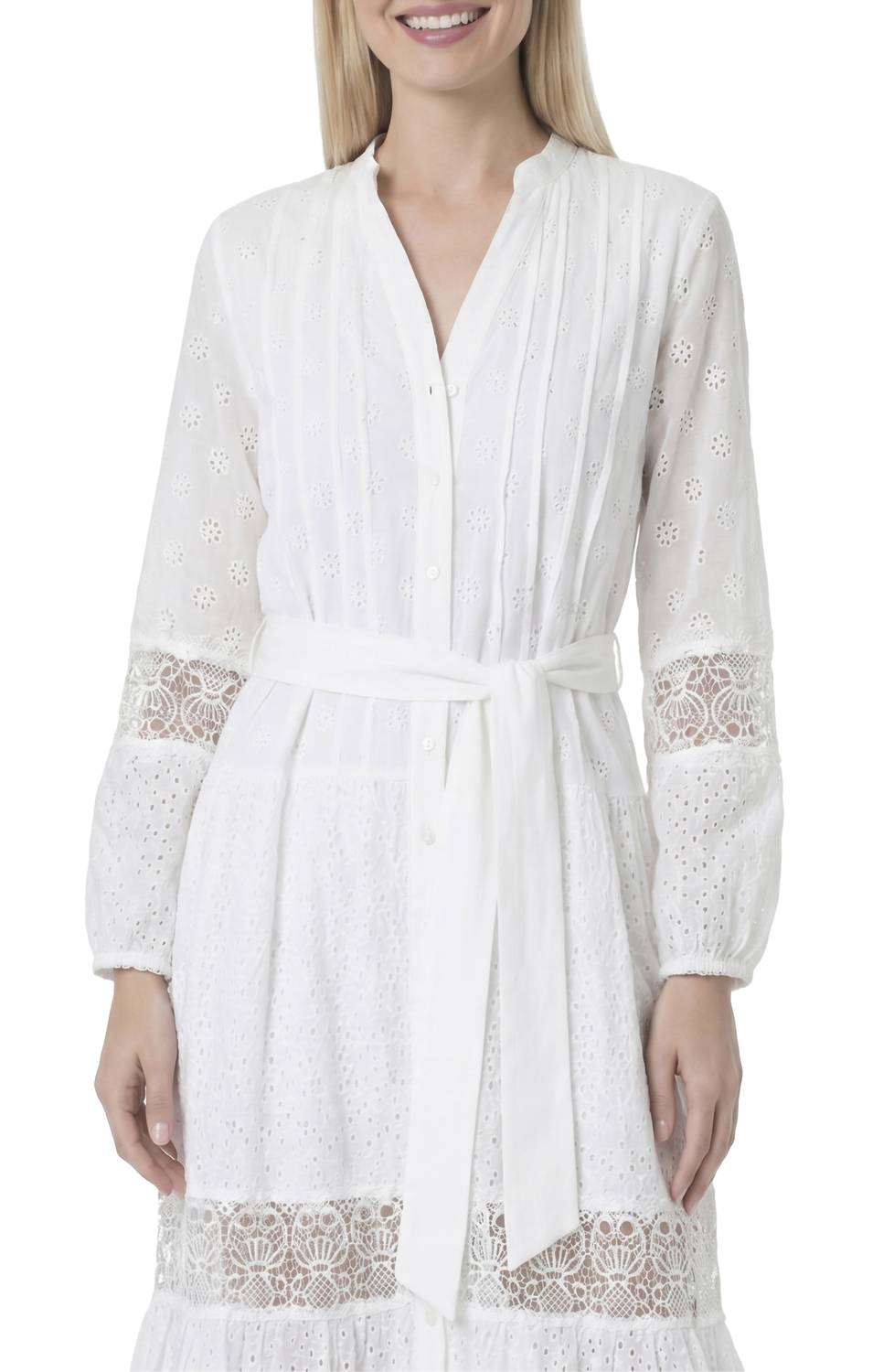 Area Stars - Eyelet Border Dress