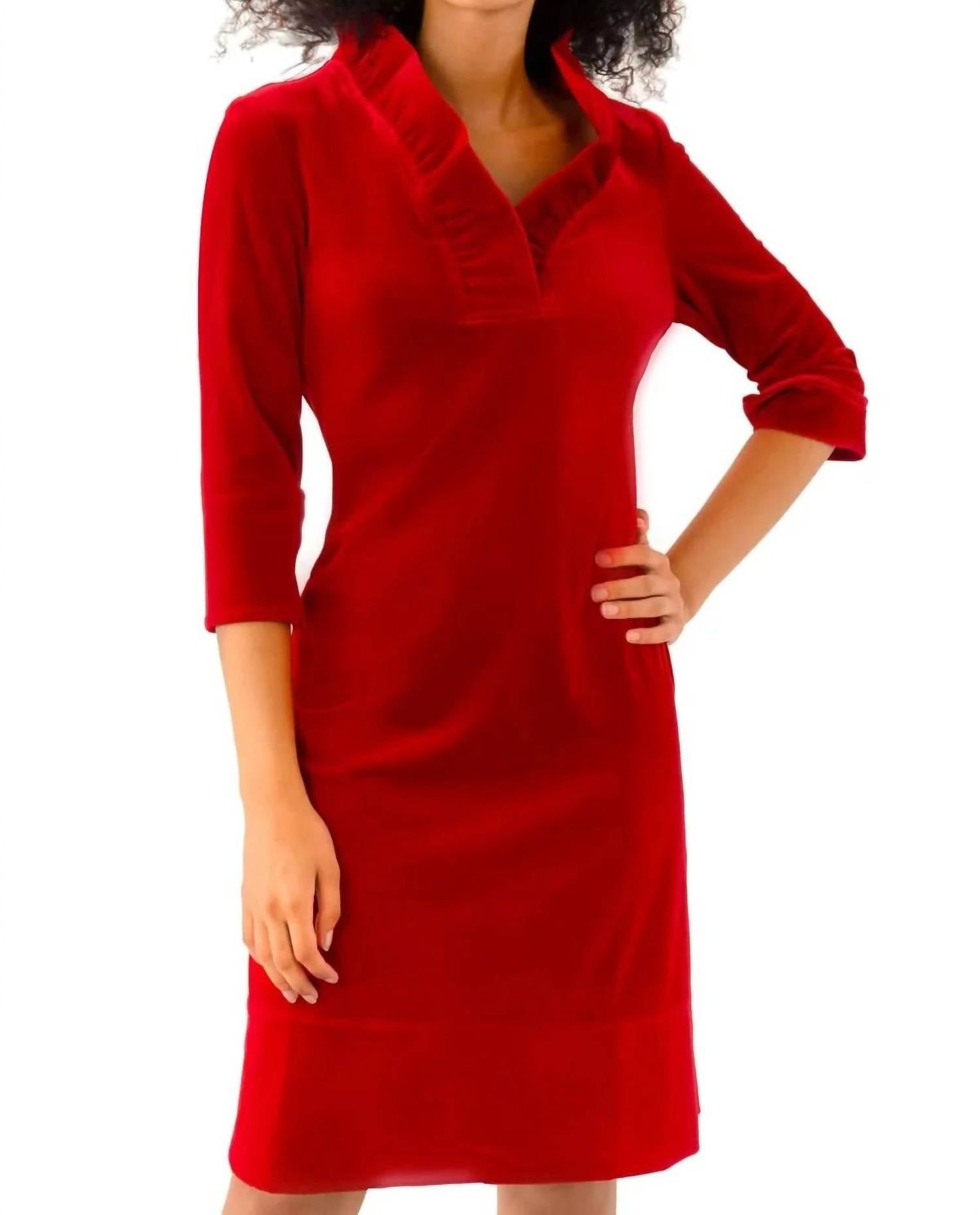 Gretchen Scott - Ruffneck Mini Dress