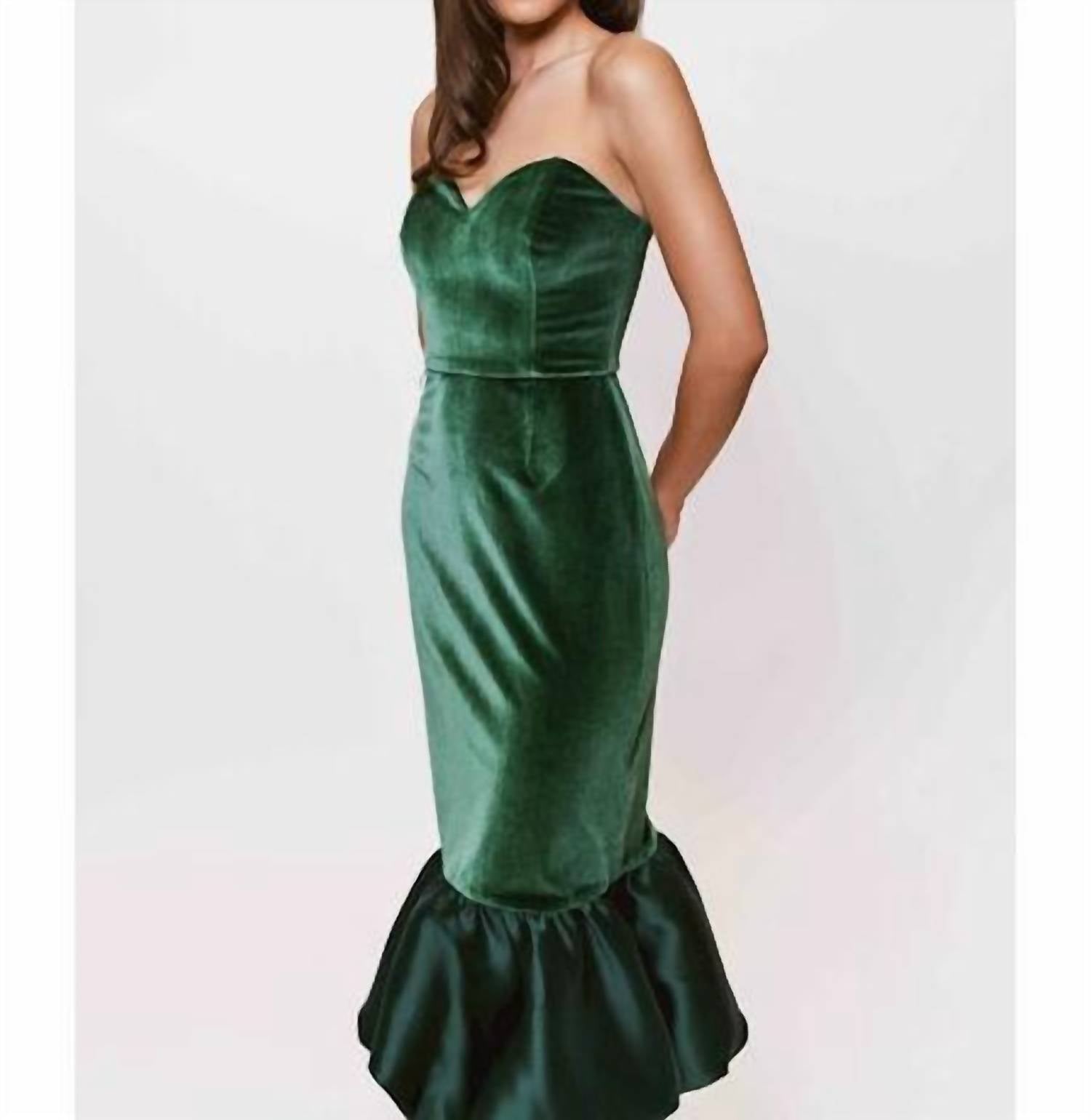 Hutch - Laken Strapless Midi Dress