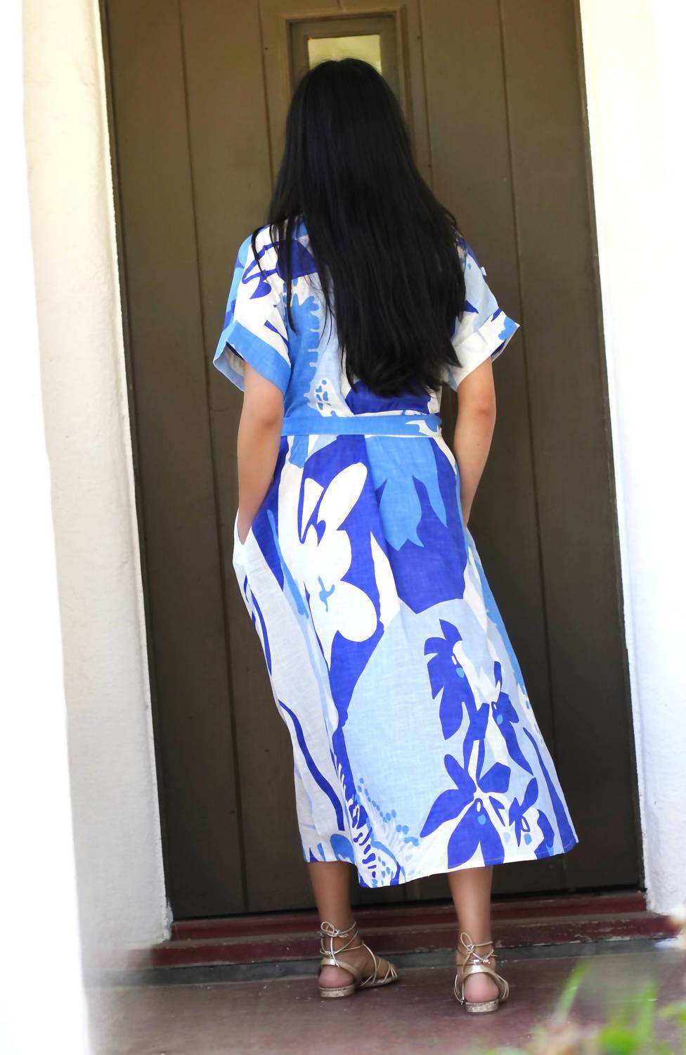 Dolma - Brigitte Abstract Print Dress