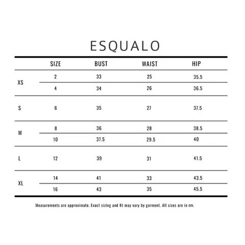 Esqualo - Thyra Fancy Beaded Neckline Top