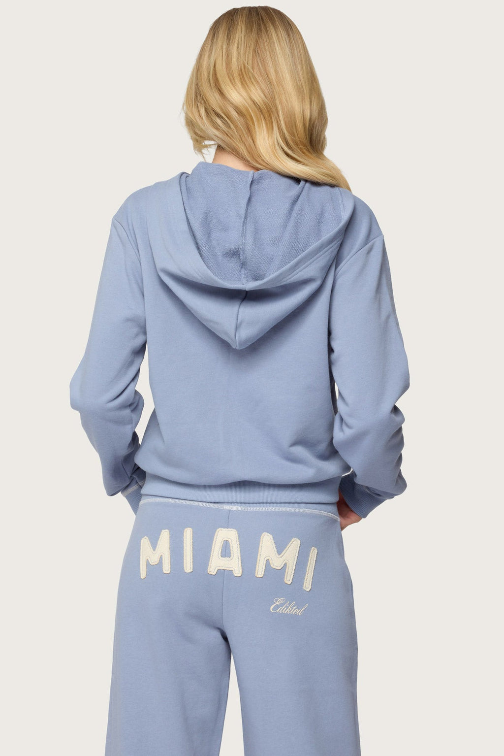 Miami Babe Zip Up Hoodie