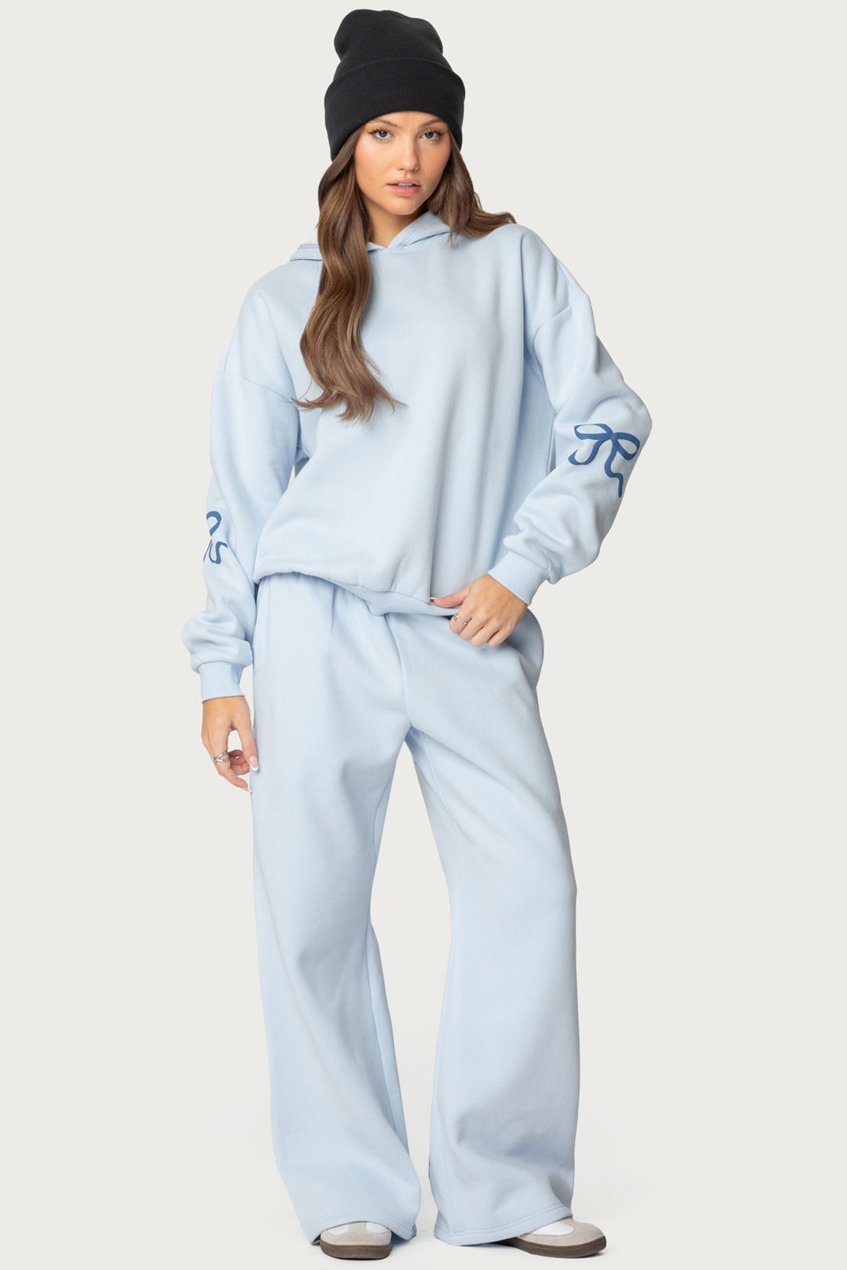 Bonney Bow Detail Hoodie