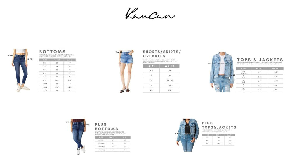 Kancan - Classic Fit Peplum Denim Jacket