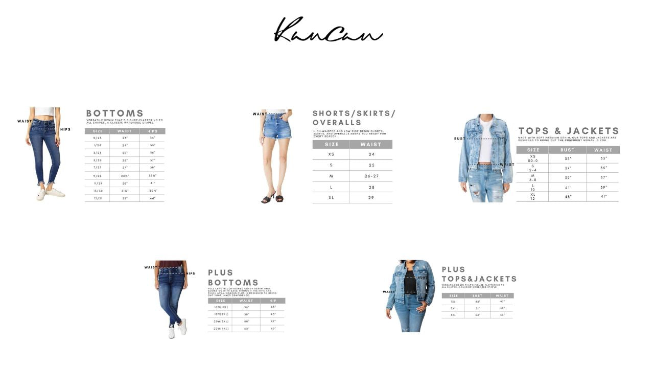 Kancan - Classic Fit Peplum Denim Jacket