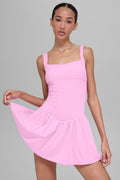 Alosoft Break Point Tennis Dress - Candy Heart Pink