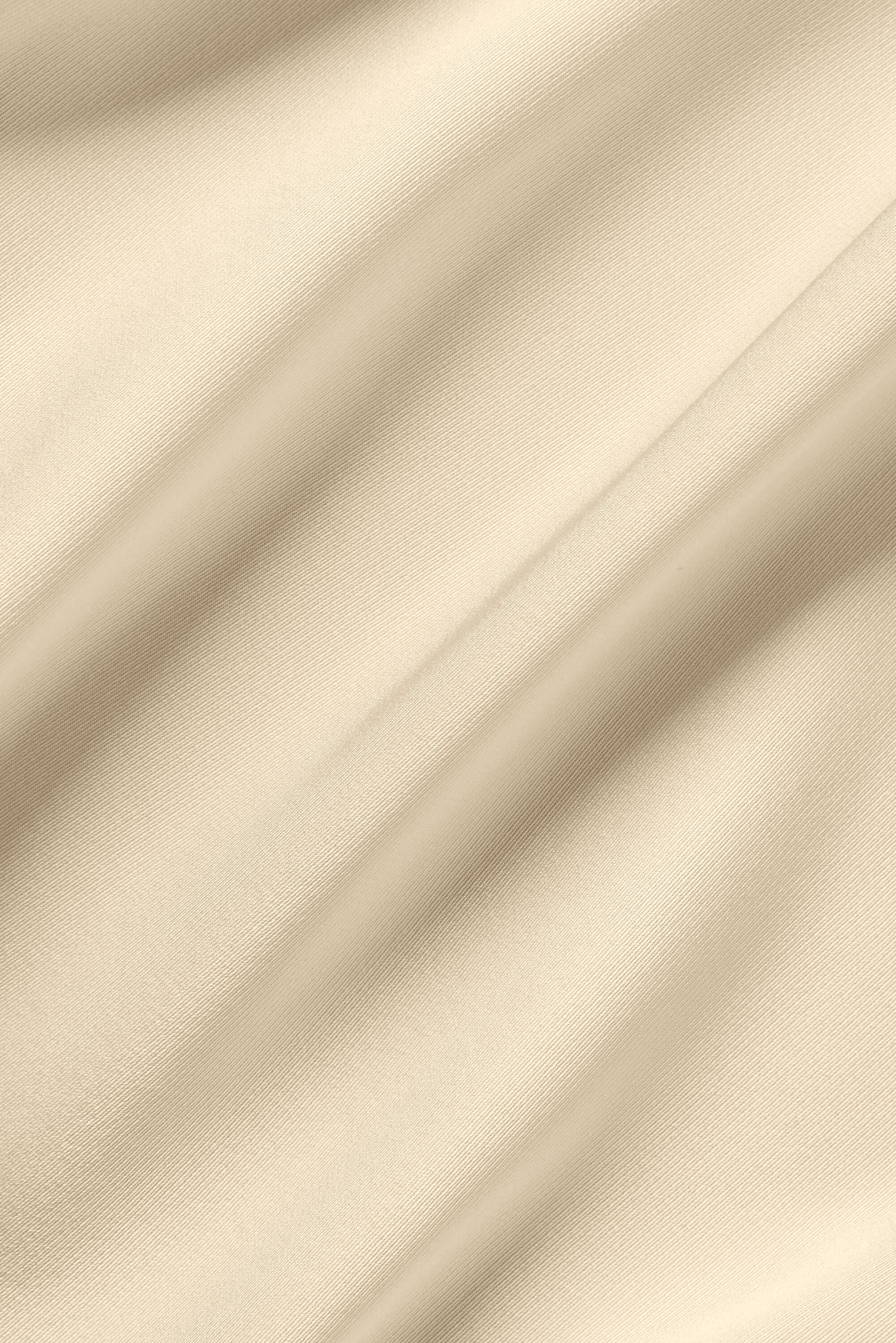 Silk Blend Radiance Dress - Sandy Beige