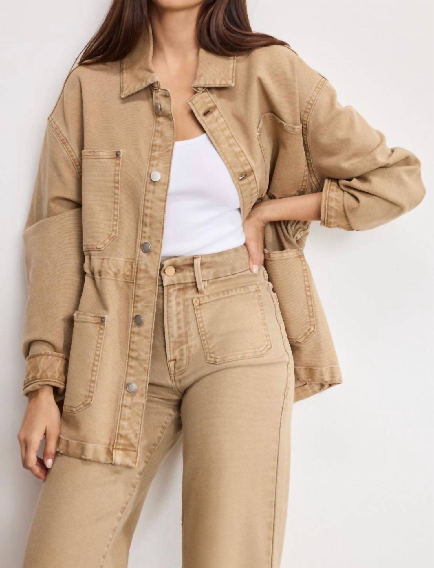 Good American - Women's Canvas Jacket