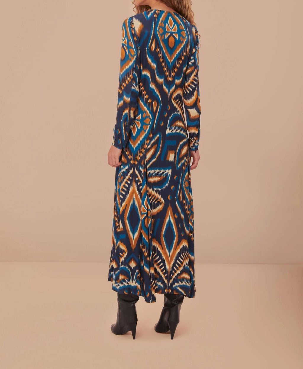 Farm Rio - Pineapple Ikat Midi Dress