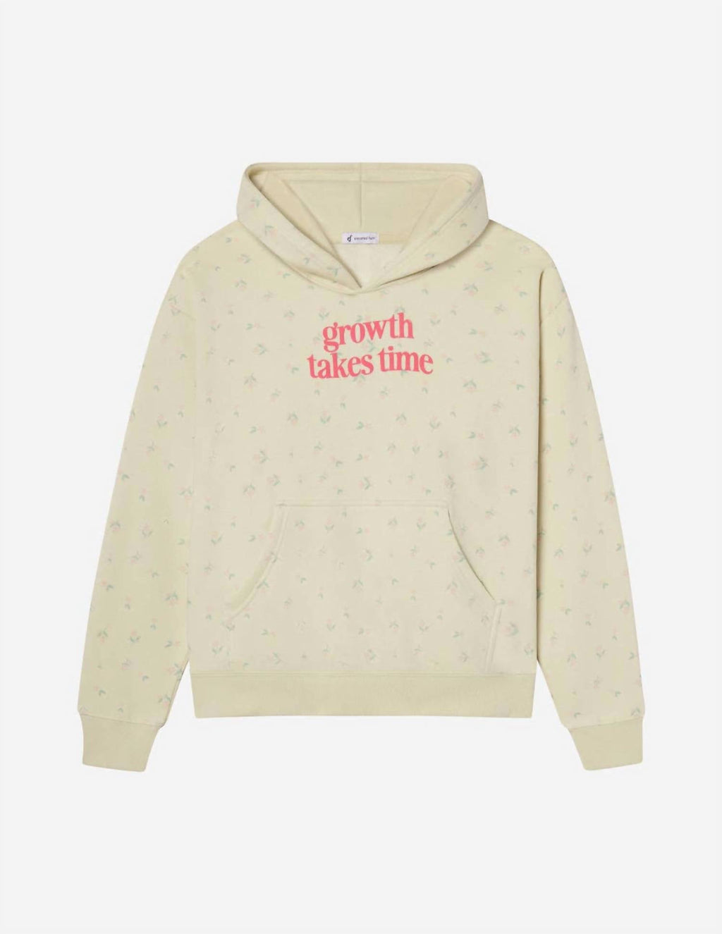 Elevated Faith - Unisex - Growth Takes Time Allover Floral Hoodie