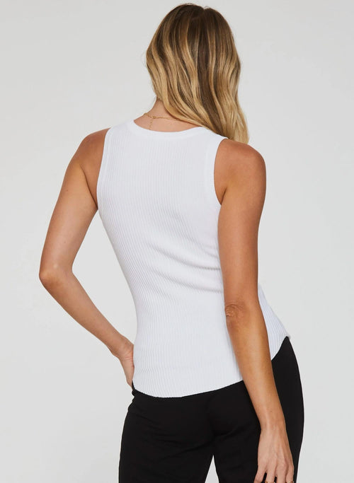 Another Love - Cora High Neck Rib Tank