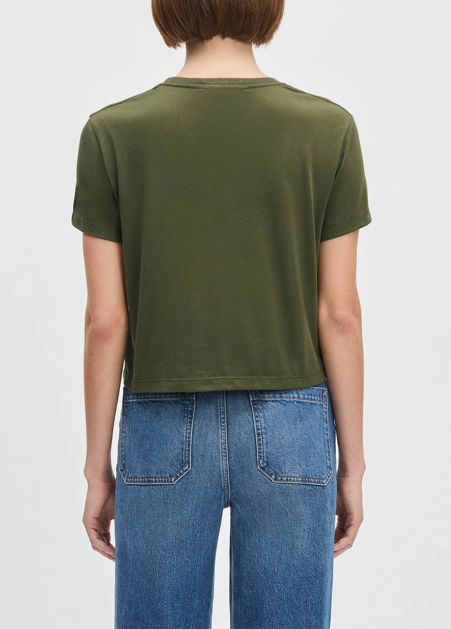 Favorite Daughter - Cropped Collegiate Tee