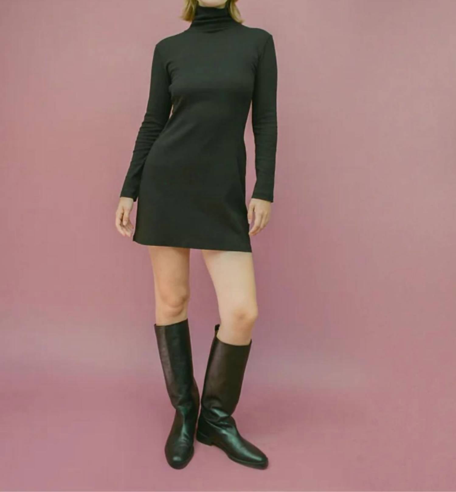Gil Rodriguez - Turtleneck Bellevue Mini Dress