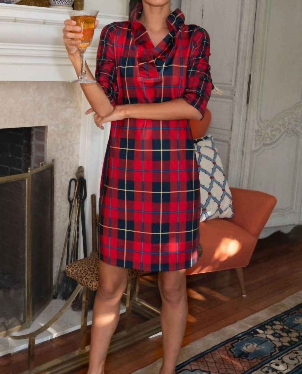 Gretchen Scott - Ruffneck Mini Dress