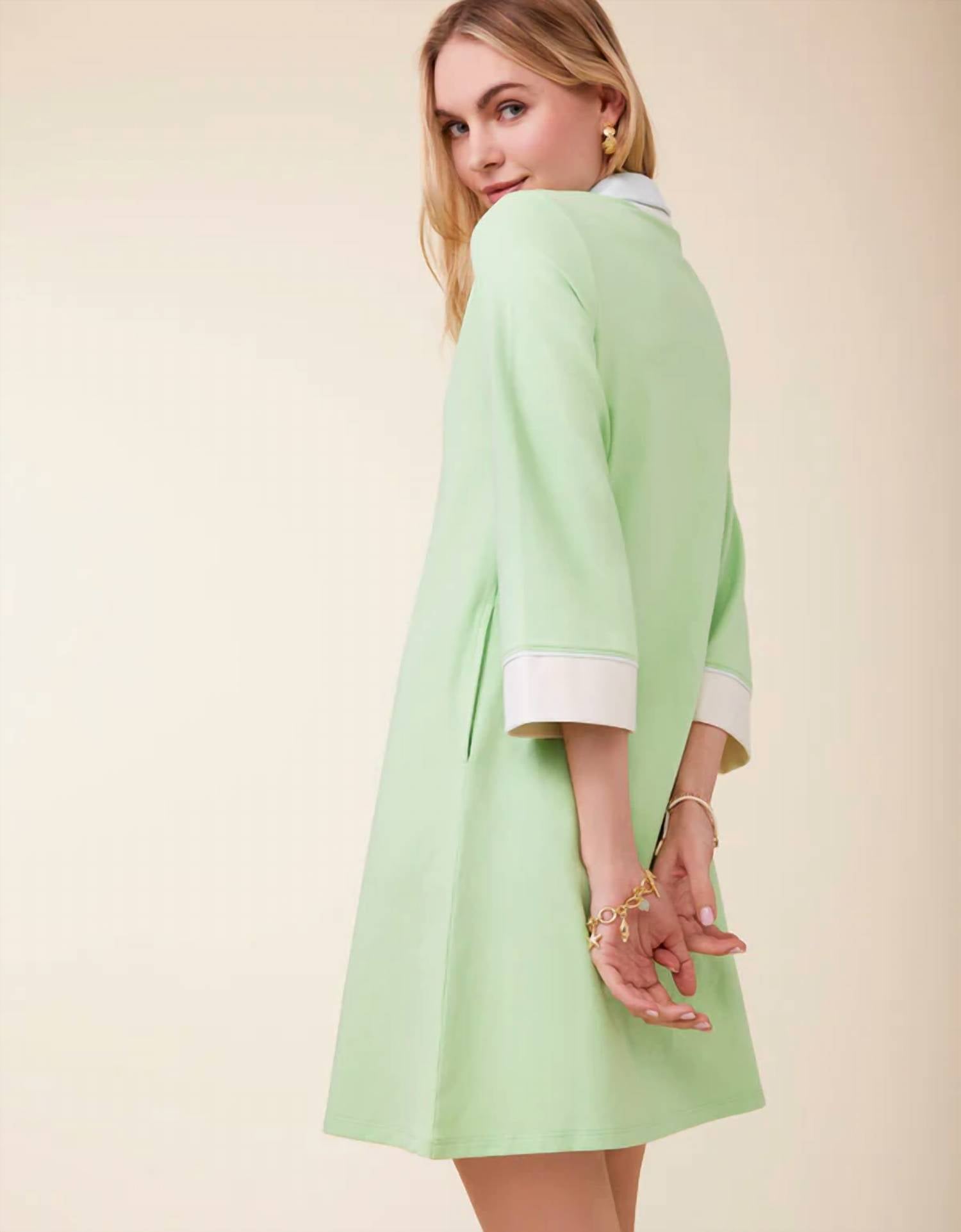 Spartina 449 - Taylor Jersey 3/4 Sleeve Dress
