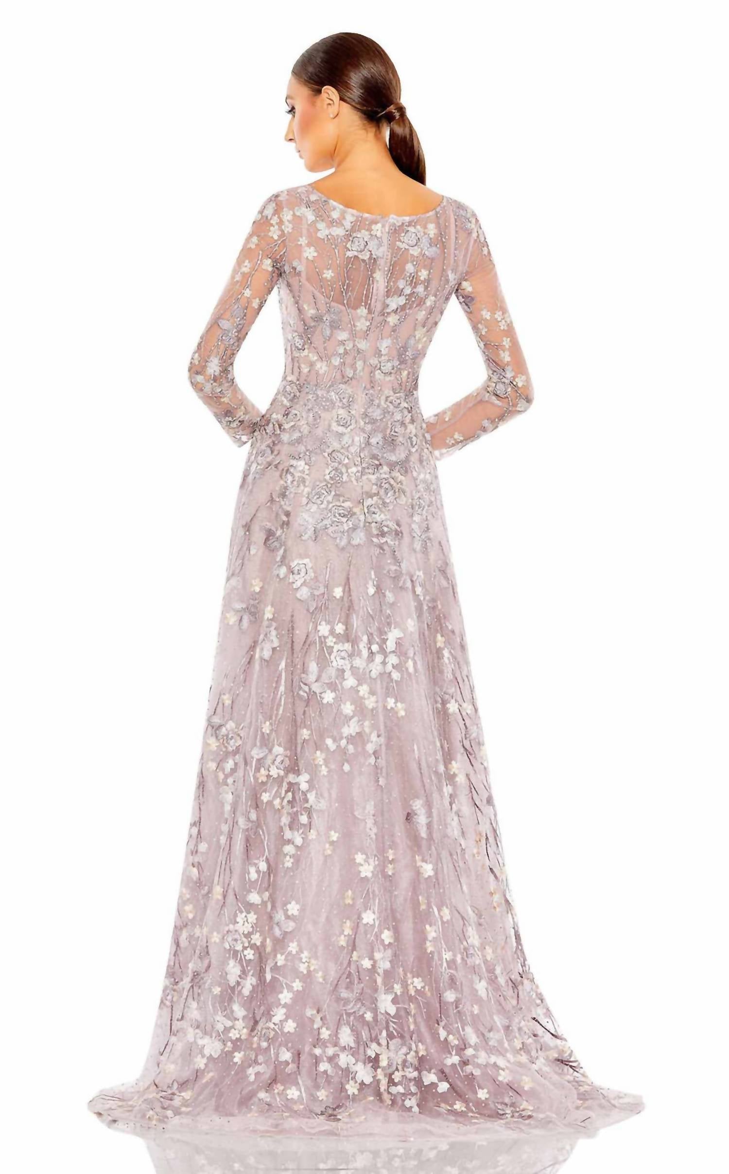 Mac Duggal - Floral Maxi Dress