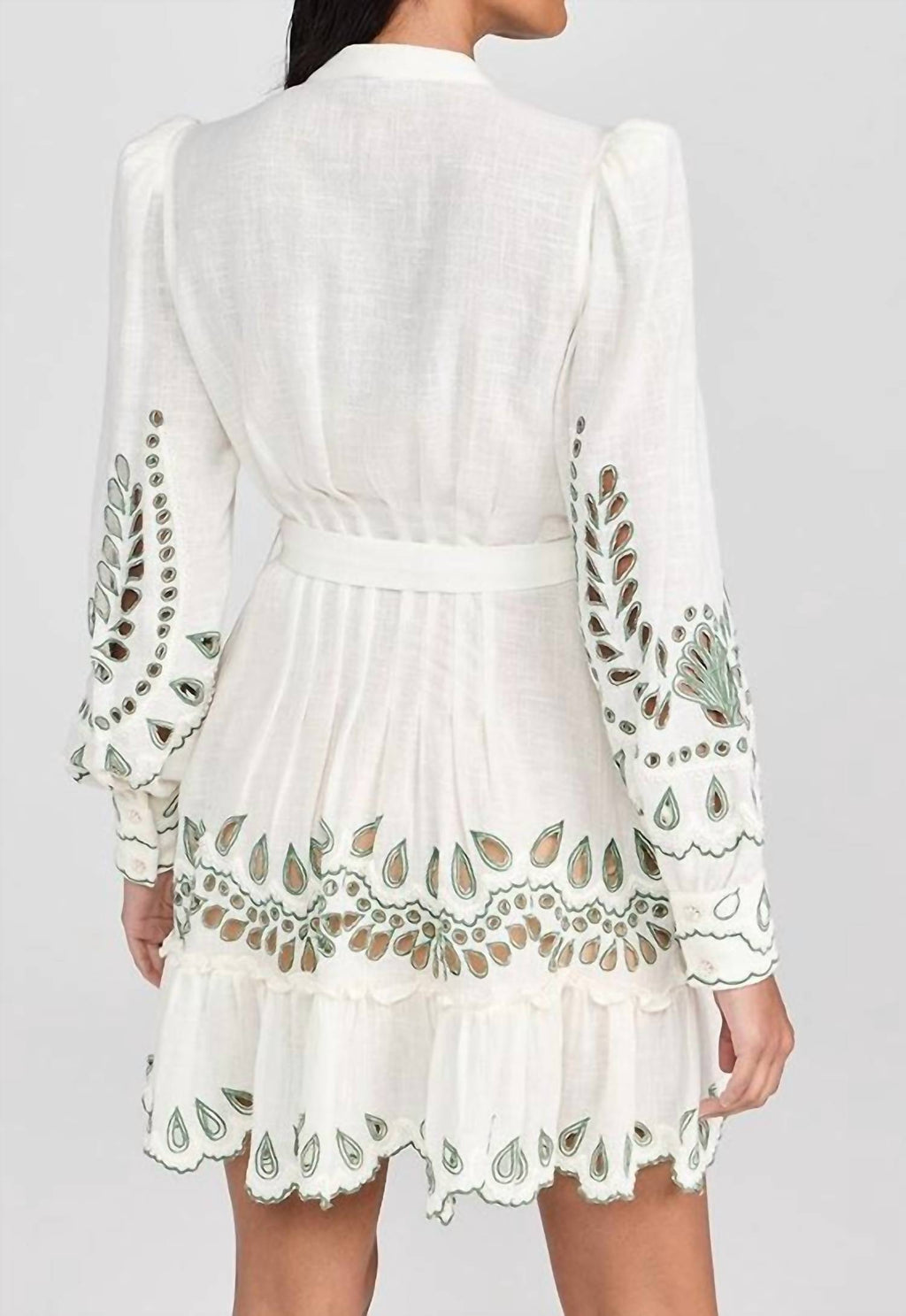 Hemant & Nandita - Alya Short Dress With Belt