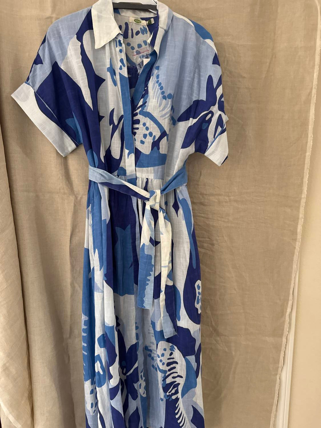 Dolma - Brigitte Abstract Print Dress