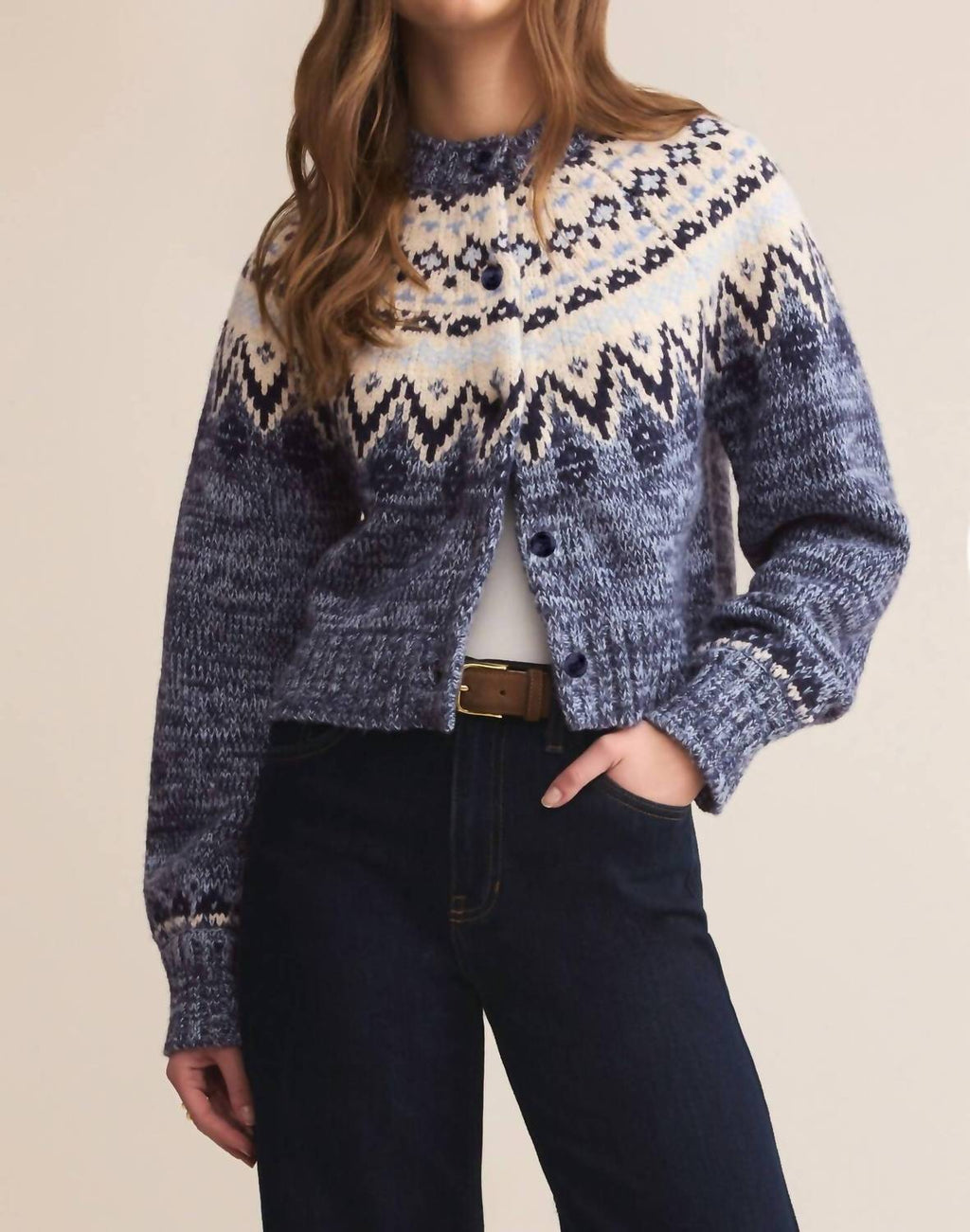 Z Supply - Women's North Sea Fairisle Cardigan