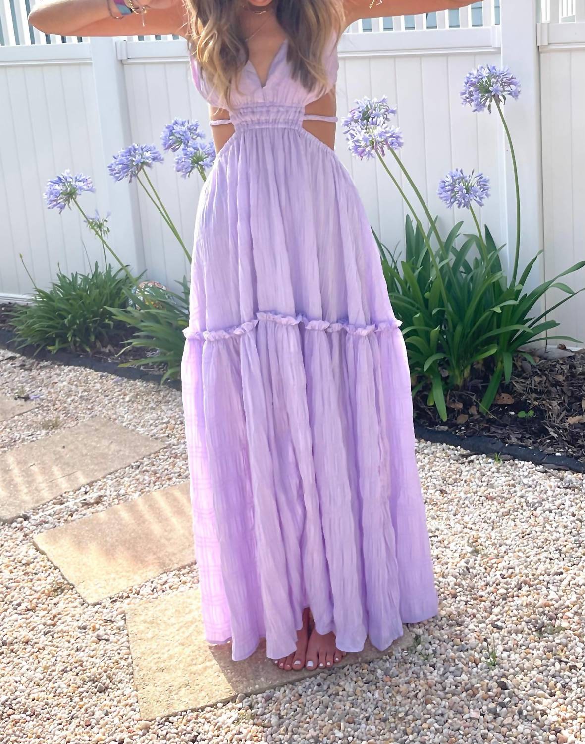 Mable - Haze Cut Out Maxi Dress