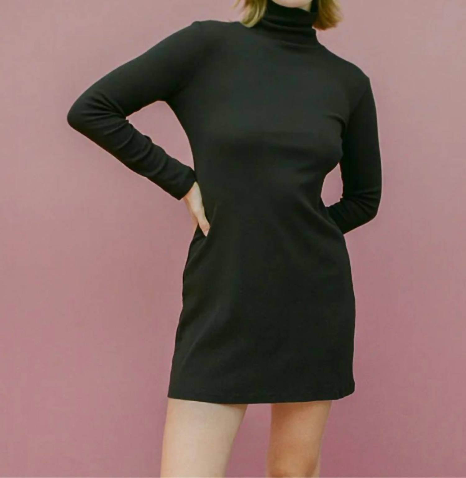 Gil Rodriguez - Turtleneck Bellevue Mini Dress