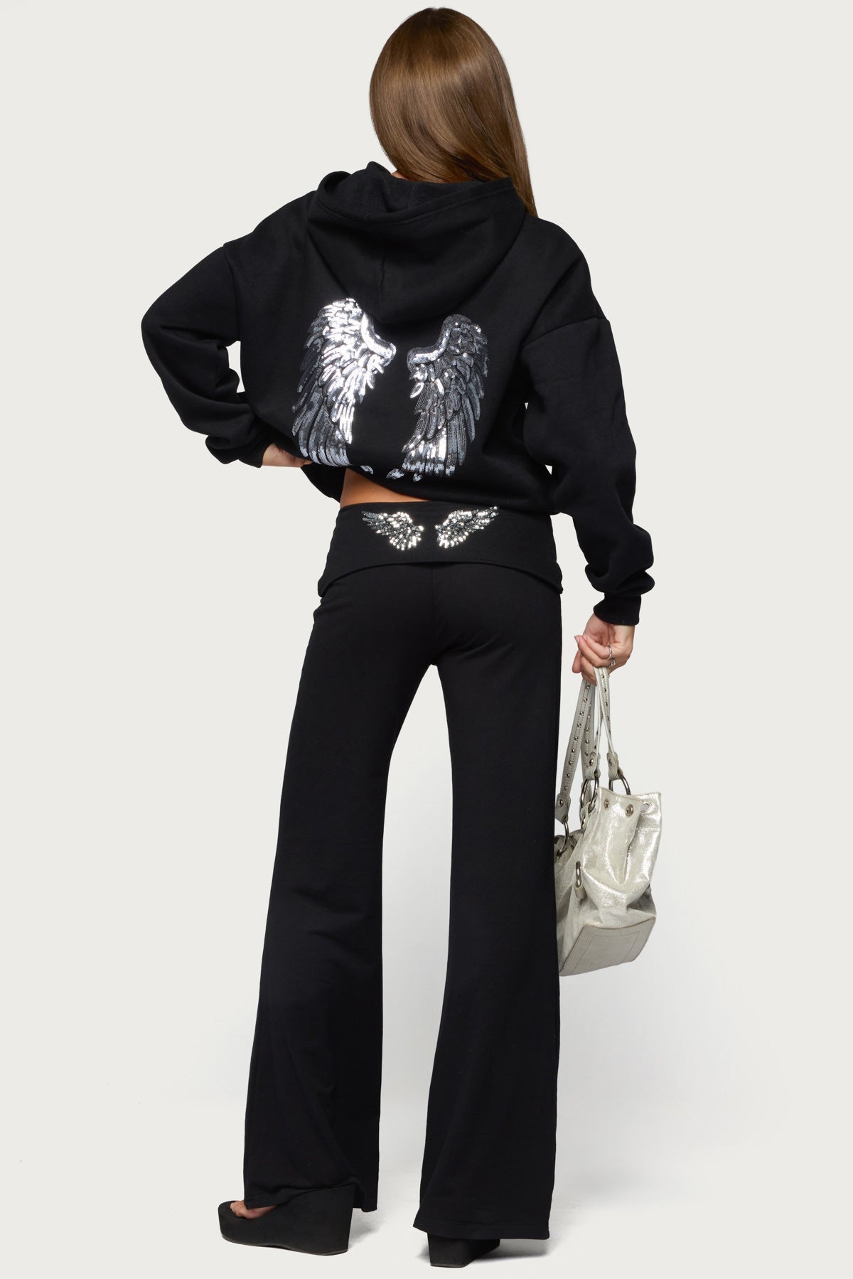 Angel Energy Sequin Hoodie
